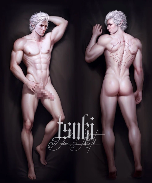 Shell Pale Elf Body Pillow (Nude)