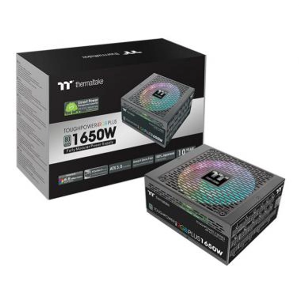 Thermaltake 1650W Toughpower iRGB PLUS 80+ Titanium Fully Modular ATX 3.0 Power Supply (PS-TPI-1650F3FDTA-1) - Umart.com.au