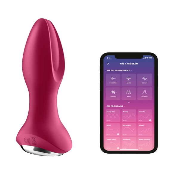 Satisfyer Rotator App Enabled Plug 2+ Anal Vibrator - Anal Toys | Adam & Eve