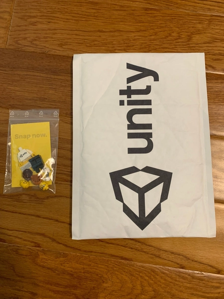 Lego Unity Minifigure, Unopened with original padded mailer