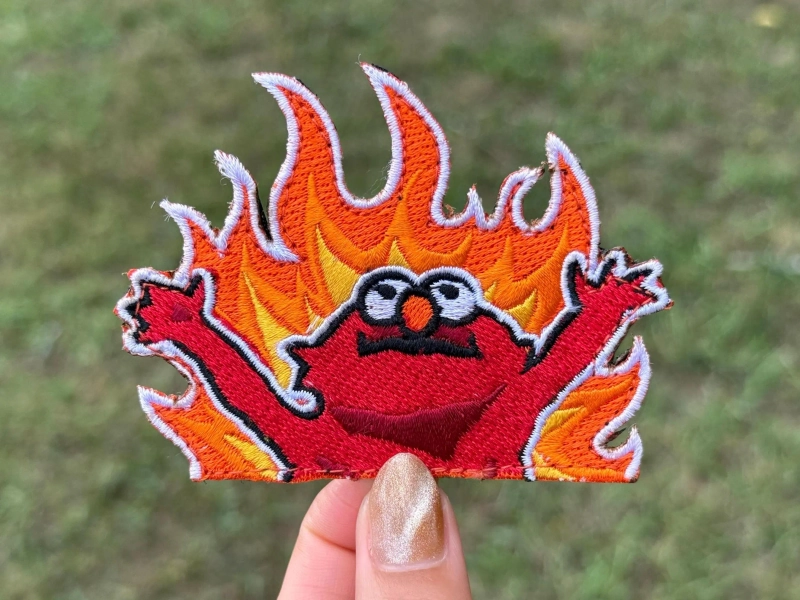 Hell Fire Hellmo Meme Funny Embroidered Morale Patch