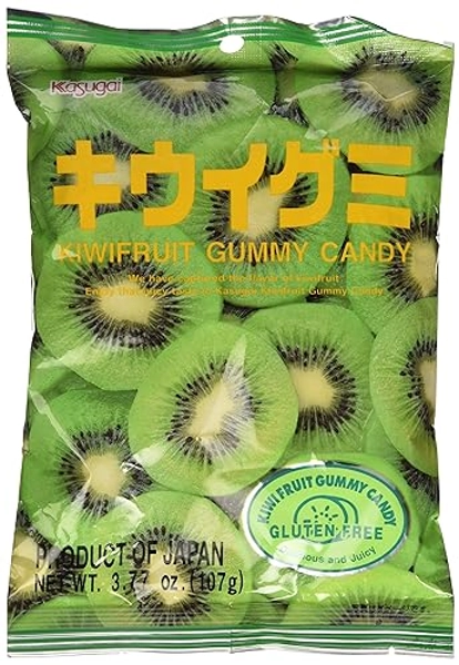 Kasugai Kiwi Gummy Candies