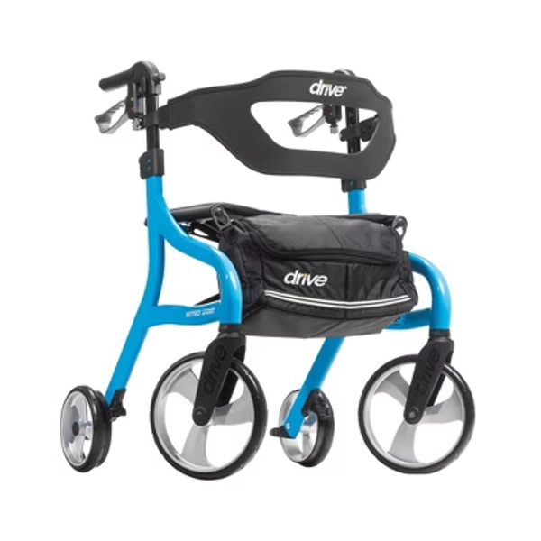 Drive Medical Rollator, Rolling Walker - Blue