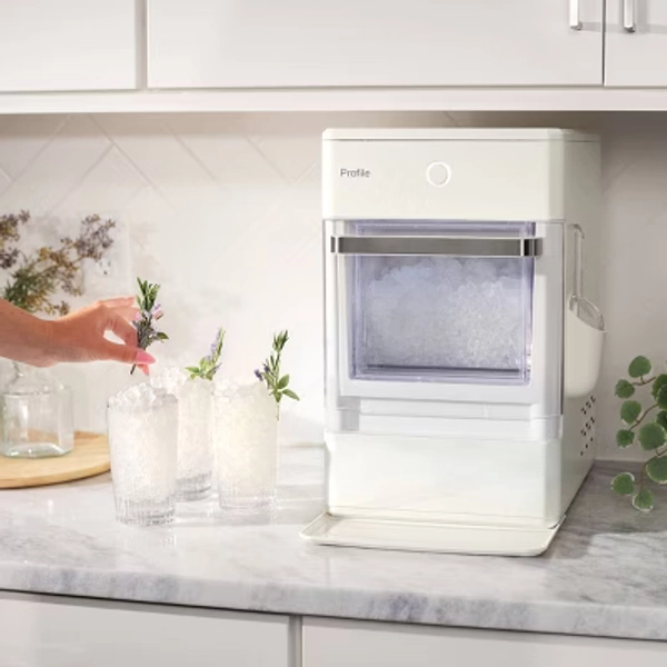 GE Profile Opal Nugget Ice Maker - Hearth & Hand™ with Magnolia: Stainless Steel, Countertop, 34 lbs Daily Production