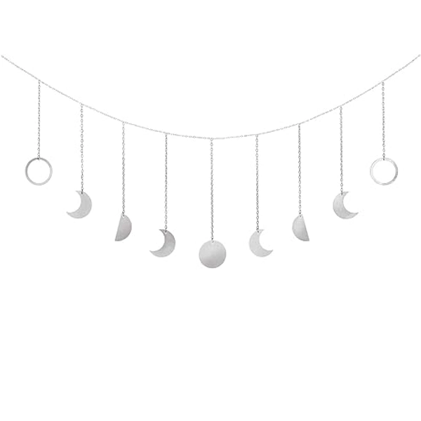 Moon Phase Wall Hanging Garland 50”