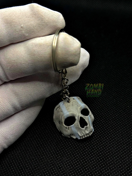 MW2 Ghost Skull Mask Keychain, Warzone Ghost Mask Keychain, Call of Duty keychain, gaming accessories