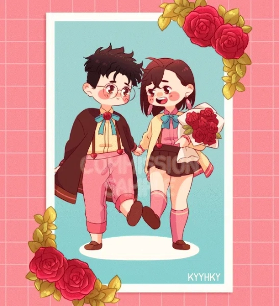 ♥ YCH Hand in Hand ♥ by Kyyhky (@kyyhky)