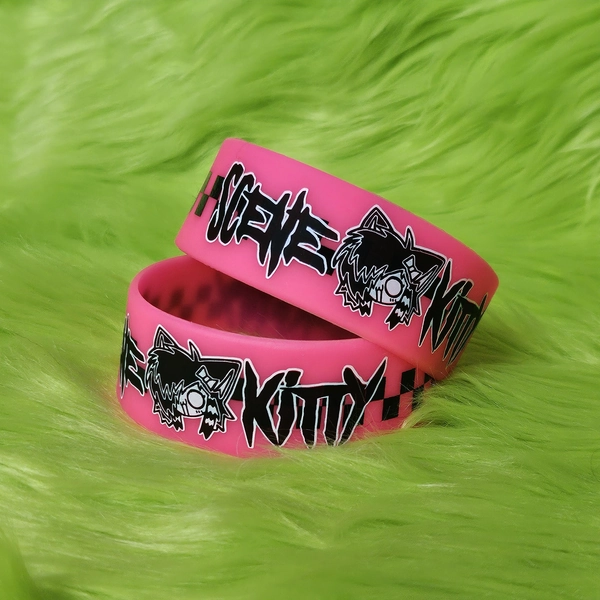 Scene Kitty Wristband