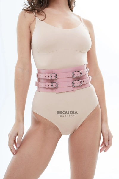 Leather Harness Belt