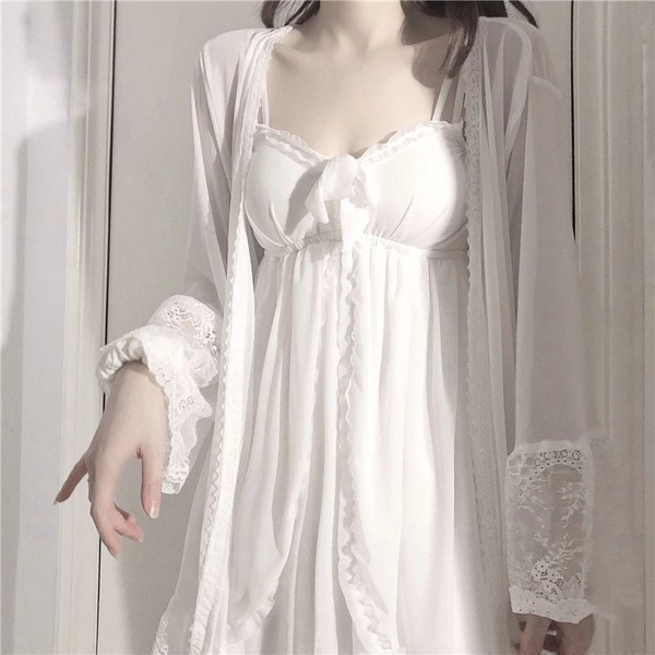Lazy Angel Nightdress and Robe