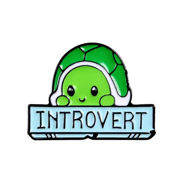 Introverted Turtle Pins - Introverted Turtle