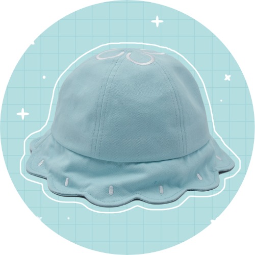 Moon Jelly Bucket Hat - Blue / Regular
