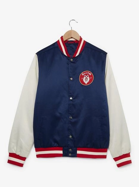 Studio Ghibli Princess Mononoke Patch Bomber Jacket - BoxLunch Exclusive | BoxLunch