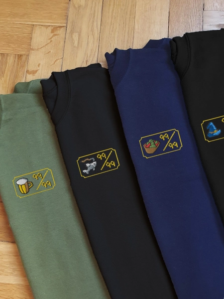 Embroidered Runescape Sweatshirt