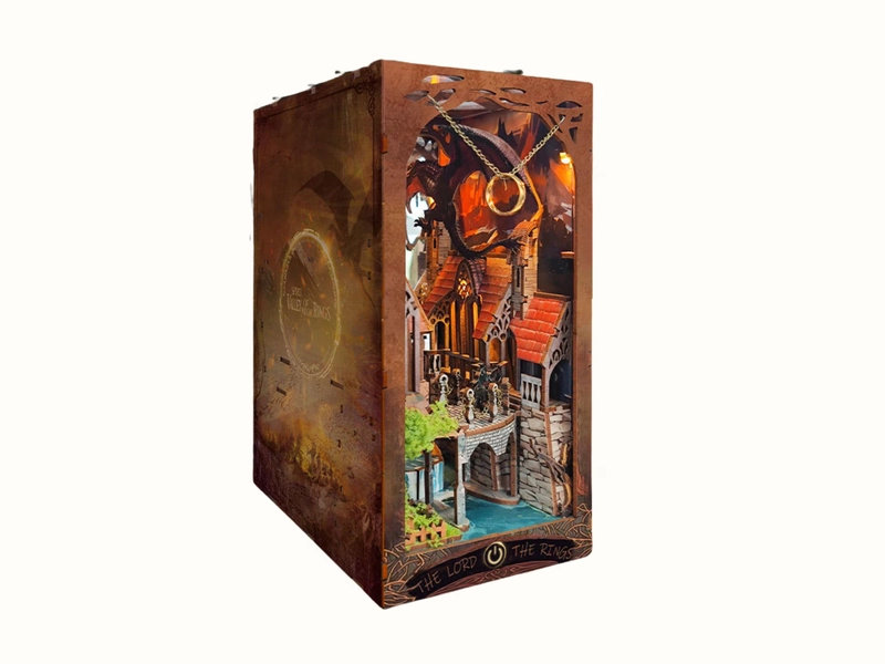 Enchanting Magic Ring Valley DIY Book Nook 