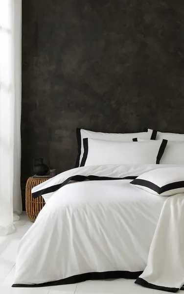 Style Sisters Textured Cotton Double Duvet Cover