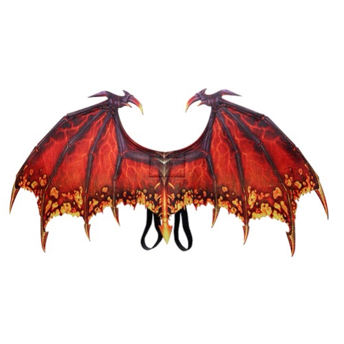 XIYAO Halloween Mardi Gras Costume Cosplay Demon Dragon Wings for Adult