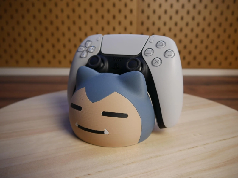 Gaming controller holder.Xbox. PlayStation Nintendo. Pokemon. Snorlax