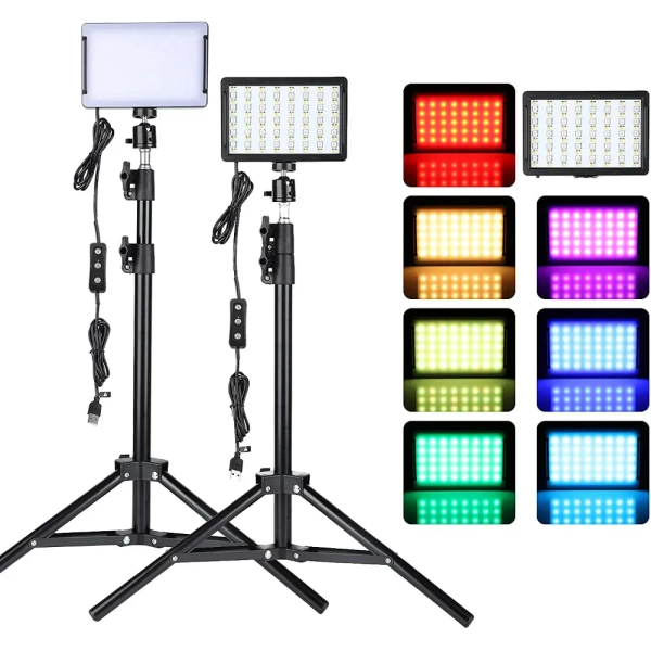 4 Color RGB LED Tripod - 's Illuminated Tripod with RGB Lighting