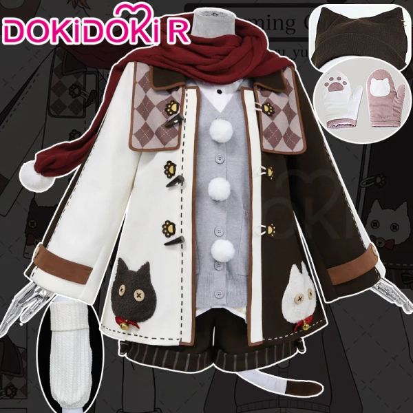 DokiDoki-R Game Prooject Sekaai Colorful Staage! Cat Monthly Pass Cosplay Doujin