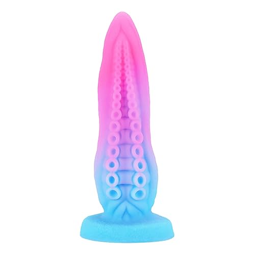 Adults Anal Beads Butt Plug Graduated Design Silicone Anal for Men Anal Sexy Toys BDSM Trainer Anal - Medium - Pink Blue