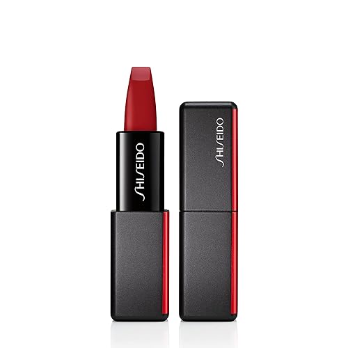 Shiseido Modern Matte Powder Lipstick, 516 Exotic Red, 1 x 4g - 516 Exotic Red - 1 stück (1er Pack)