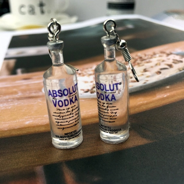 Vodka Earrings