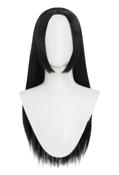 Rival Girl Ninja Girl Cosplay Wig Black Princess Cut Long Straight Wig