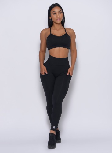 Curves Leggings | L / Black / Medium Weight