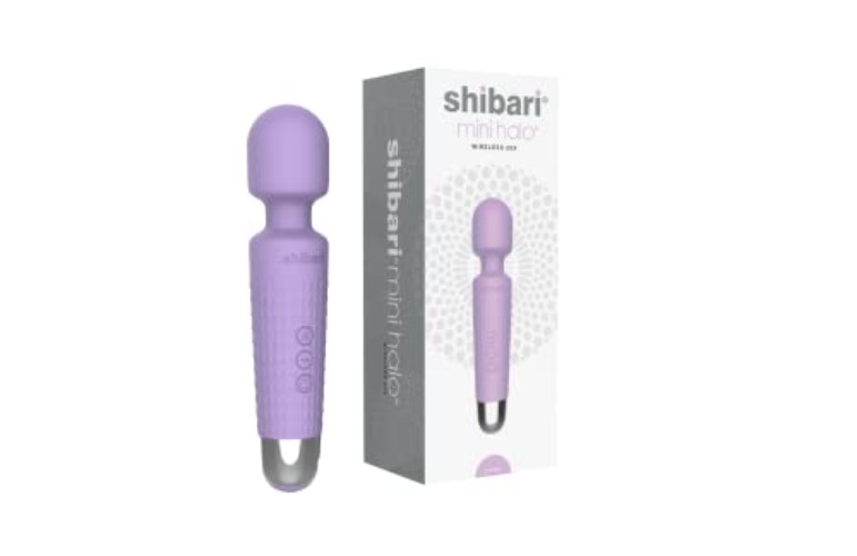 Shibari Mini Halo Vibrator, Adult Sex Toy Massage Wand Vibrator, Clitoral Stimulator, Wireless Sextoy, Quiet & Waterproof, Powerful Vibration, Personal Clitoris Massager, Vibrators for Women (Lilac)