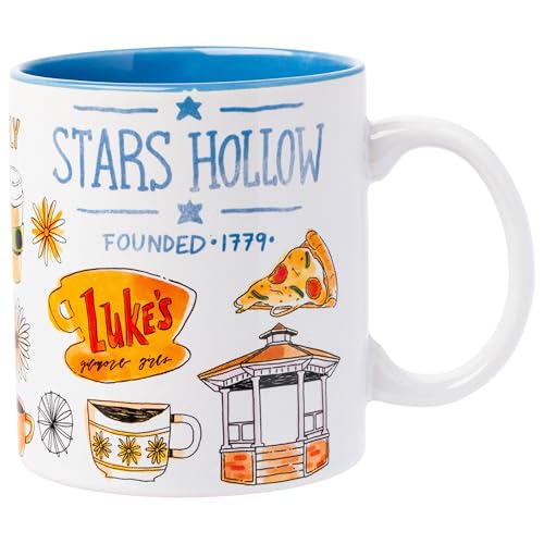 Silver Buffalo Gilmore Girls Destination 20oz Ceramic Mug