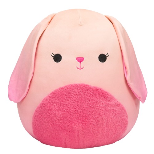 Squishmallows 14-Inch Bunny Plush - Add Brinkley to Your Squad, Ultrasoft Stuffed Animal Large Plush Toy, Official Kellytoy Plush