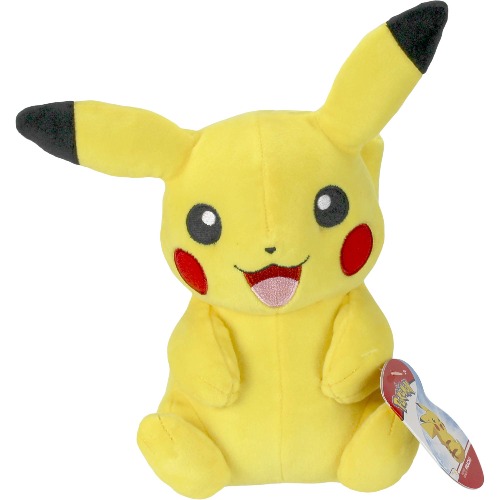 Pokemon Official & Premium Quality 8-Inch Pikachu Plush - Adorable, Ultra-Soft, Plush Toy, Perfect for Playing & Displaying - Gotta Catch ‘Em All , Yellow - Pikachu
