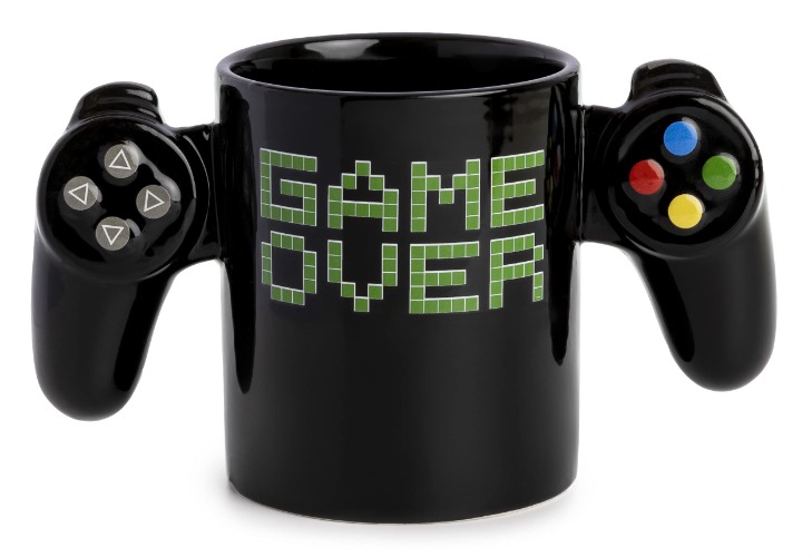 Paladone Game Over Coffee Mug | Gift for Gamers - 