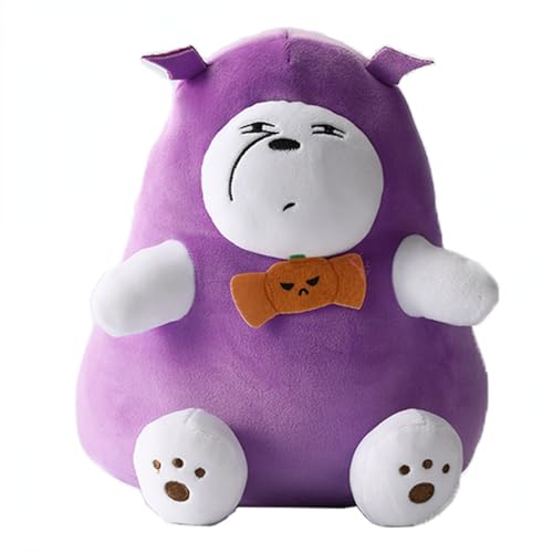 MINISO 8" We Bare Bears Collection Freaky Plush Toy (Ice Bear) - Stuffed Animals & Teddy Bears for Valentine's Day - Mini Stuffed Animals - 8'' Ice Bear