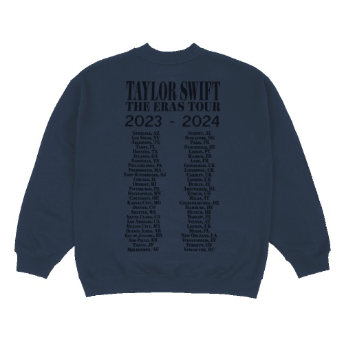 The Eras Tour Blue Crewneck