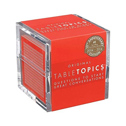 TableTopics Original - 10th Anniversary Edition: Questions to Start Great Conversations, The Best Way to Spark a New Conversation & Create New Memories with Friends & Family, Or Meeting Someone New