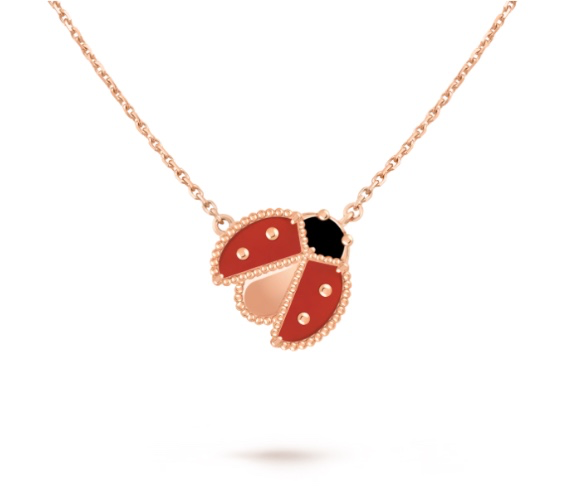 Van Cleef Ladybug Necklace