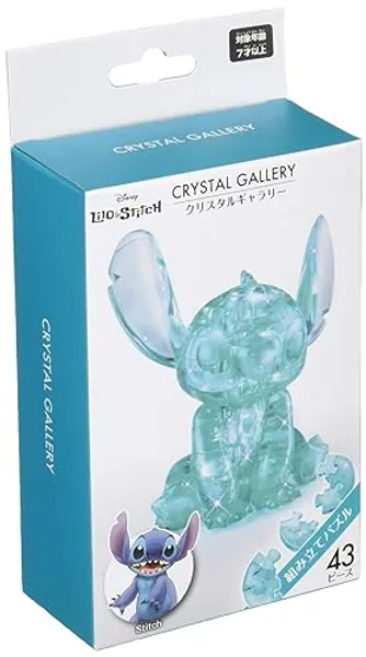 Hanayama Crystal Gallery Stitched 3D Jigsaw Puzzle, 43 Piece
