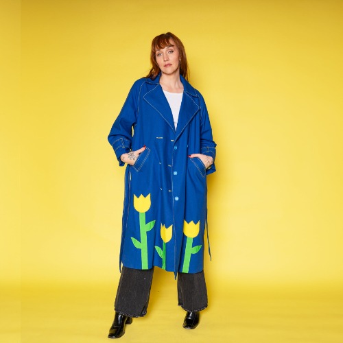 Tulip Trench Cobalt | S