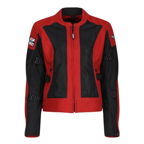 MotoGirl | Jodie Mesh Summer Jacket | Red / XL