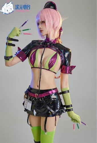 FGO Cosplay Florence Nightingale + Pink Wig