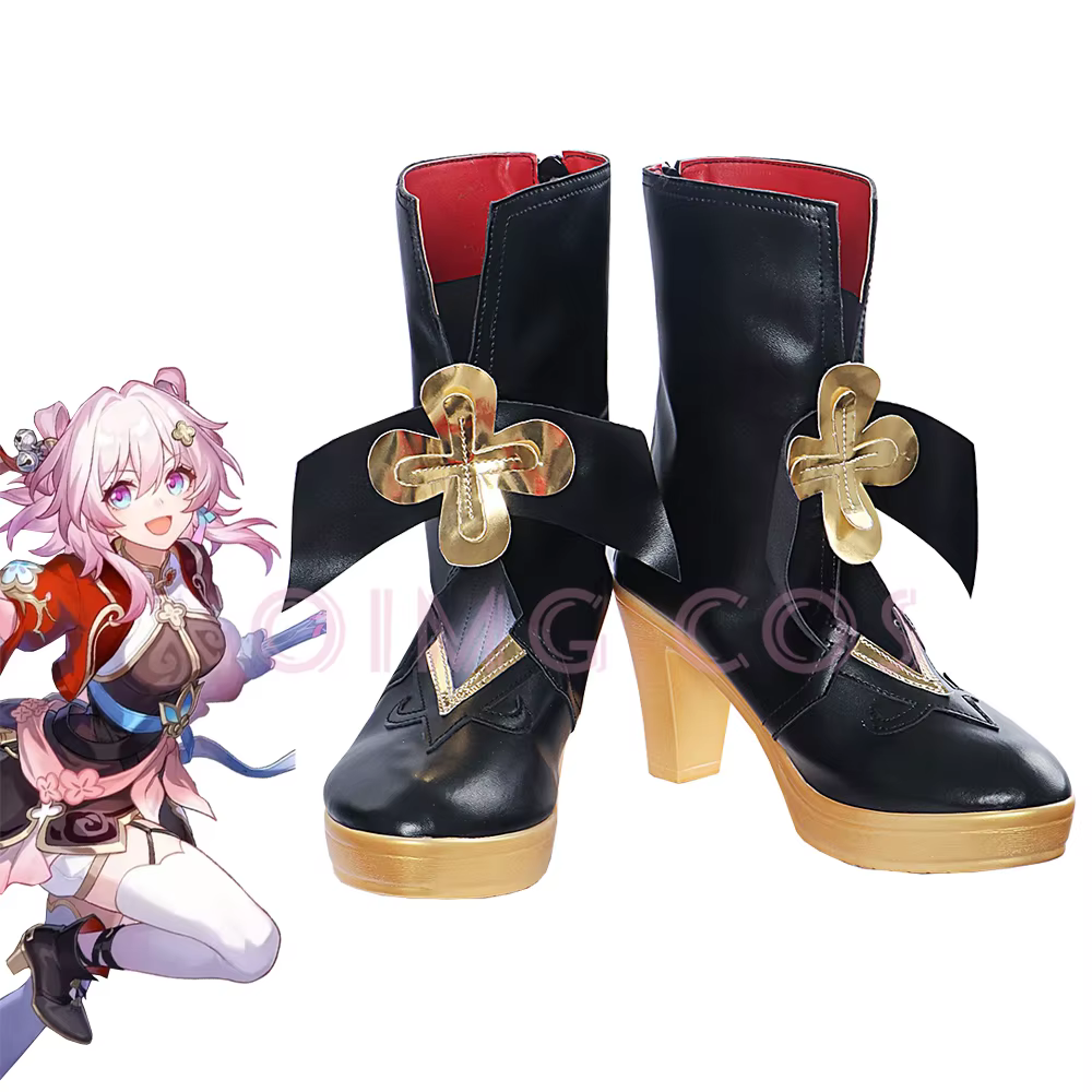 Shoes for March 7th (Hunt) cosplay - Honkai Star Rail