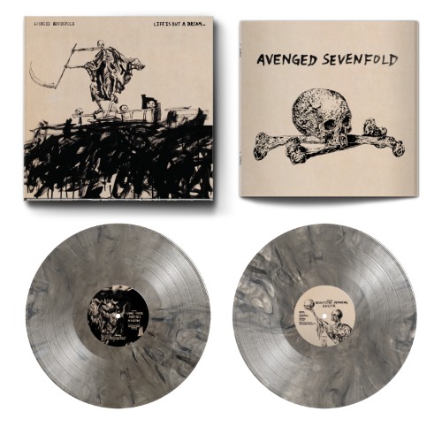 Avenged Sevenfold 'Life Is But A Dream...' Deluxe Marble Smoke - Vinyl Record | Default Title