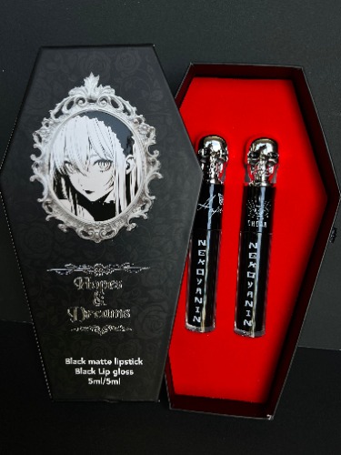 [PRE-ORDER] Hopes And Dreams Black Liquid Lipstick And Lipgloss Duo | Default Title