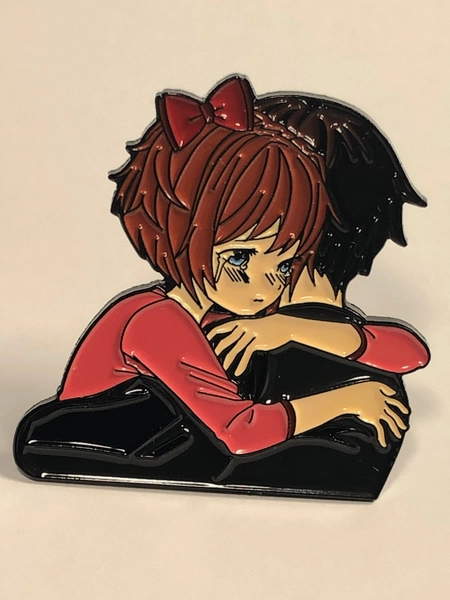 Doki Doki Literature Club Sayori Hug Pin