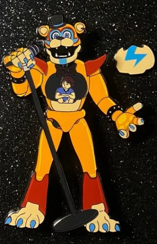 Magnetic Freddy and Gregory | SECURITY BREACH PINS 