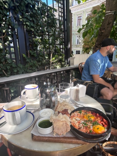 Breakfast in Odessa