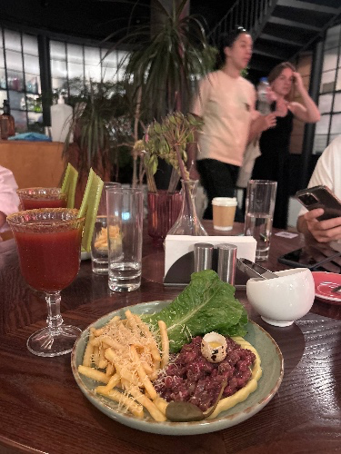 Raw meat and Bloody Merry for Boss Milana 🩸