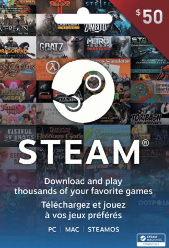 Steam Gift Card 
